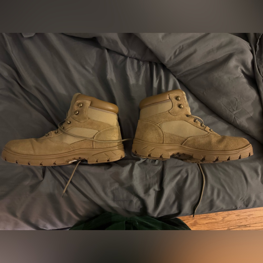Sketchers Men’s Work Waterproof Relaxed Fit: Wascana - Millit size 12 - Picture 2 of 6